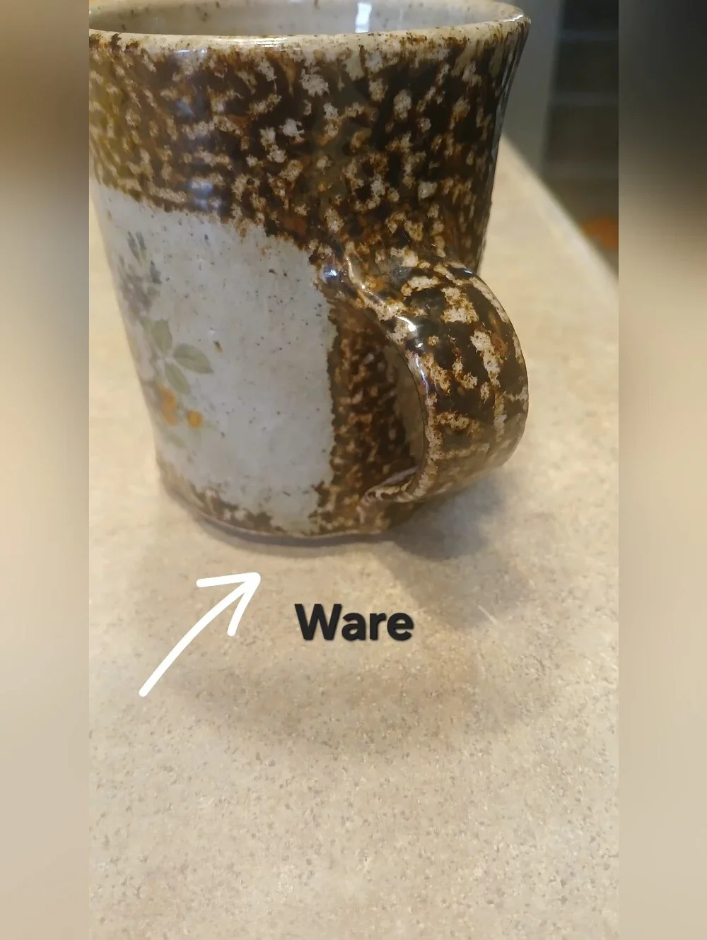Stoneware Hand-Thrown | Rustic Salt Works Mug From Maine